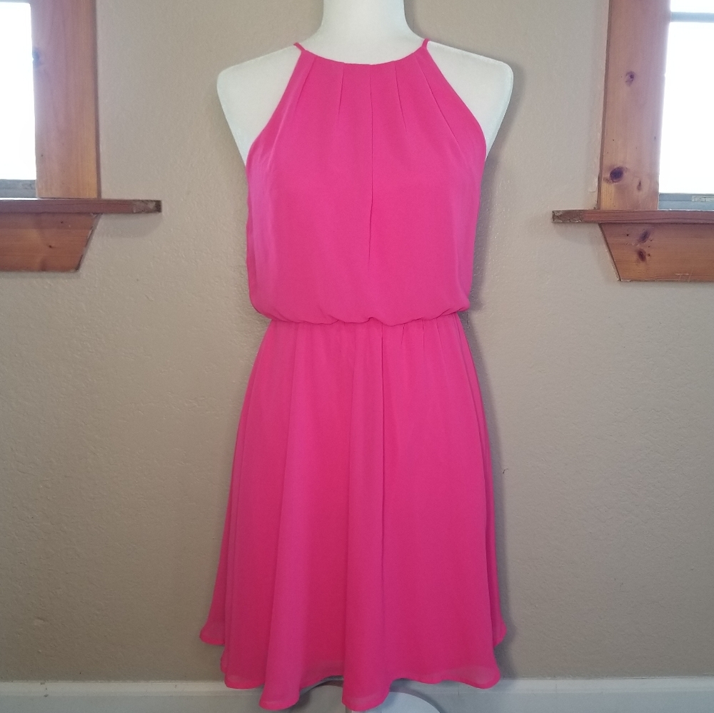 LUSH hot pink dress